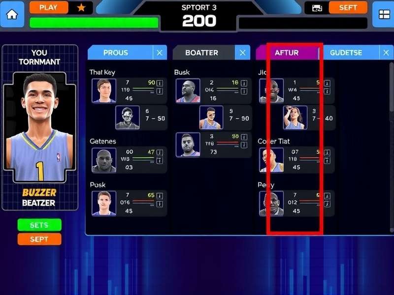 Buzzer Beaters IN Player Customization